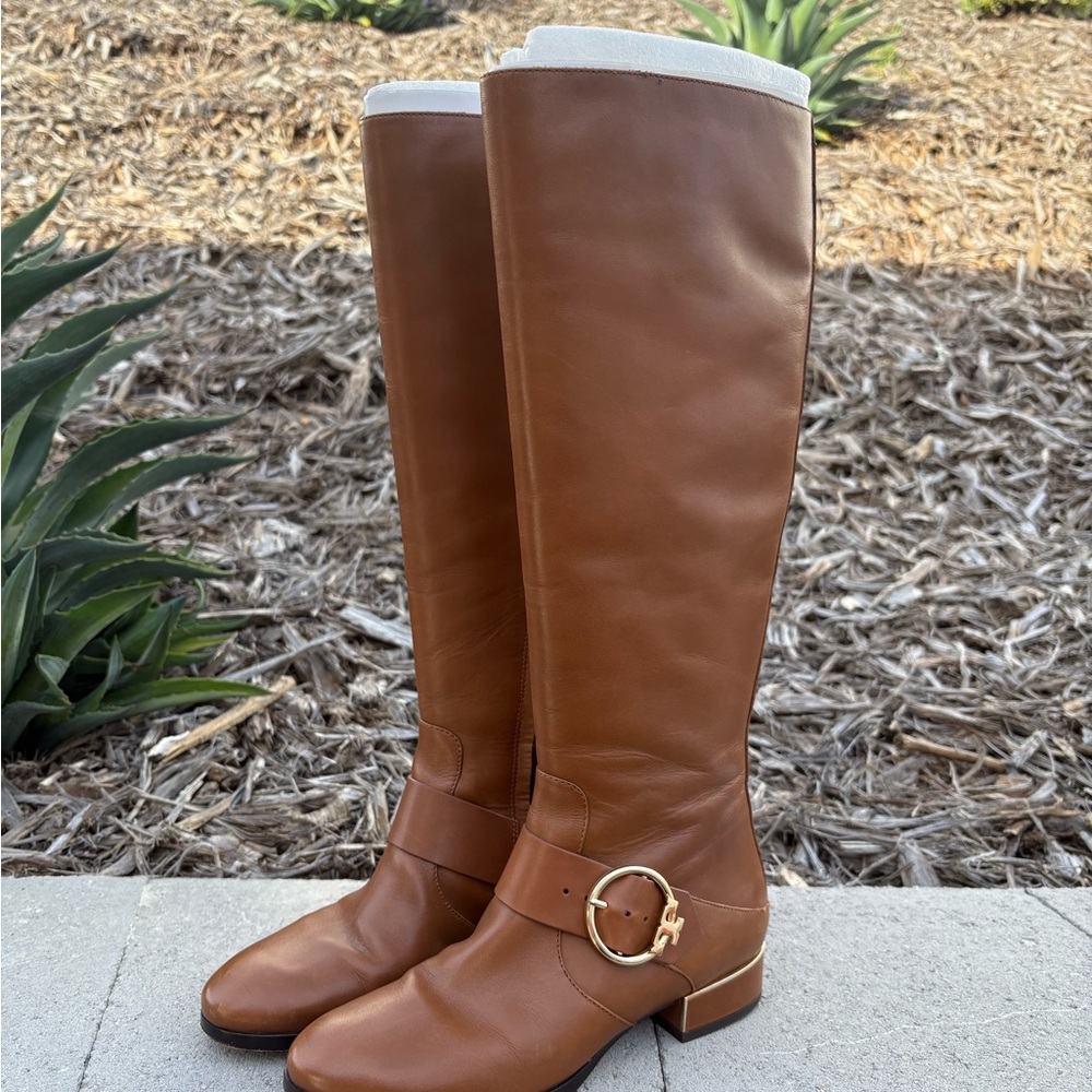 Tory Burch Leather Boots